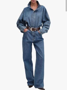 Ronny kobo Britta denim bodysuit